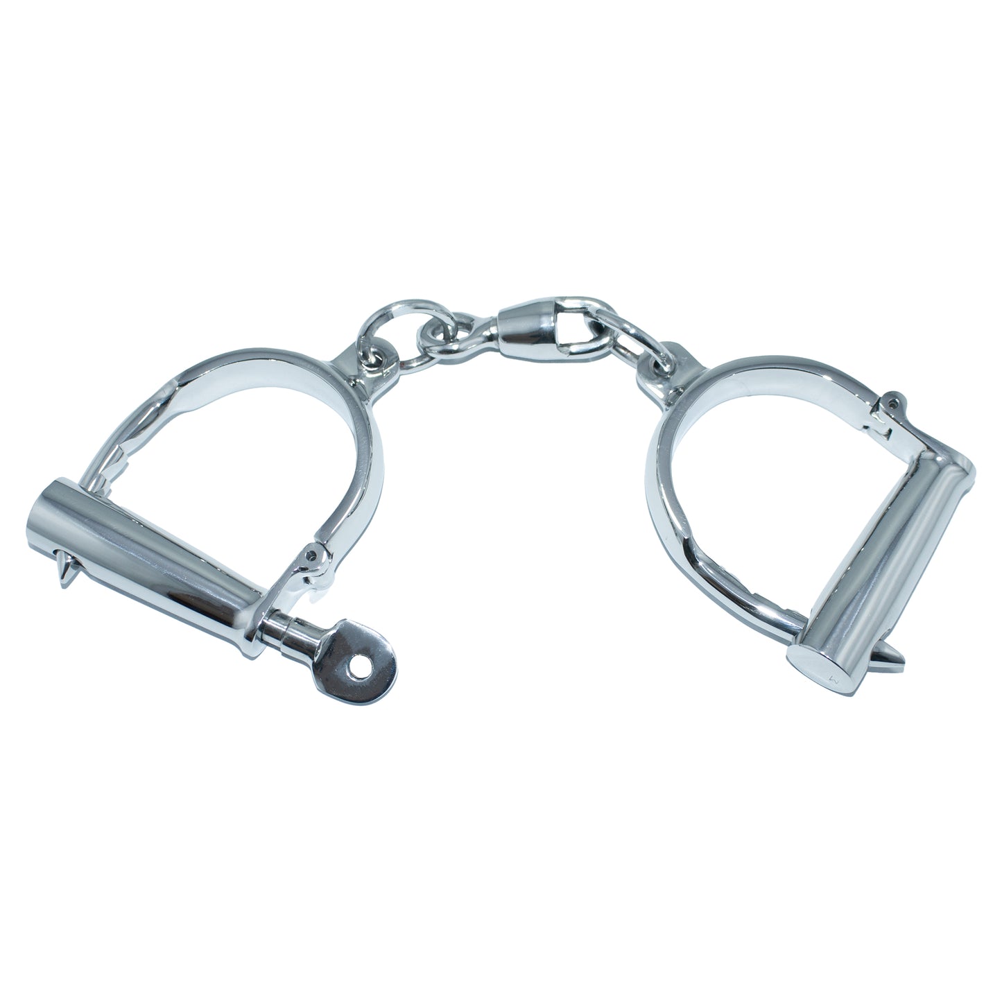 Stainless Steel Adjustable Handcuffs – Secure and Customizable Restraints for BDSM Play