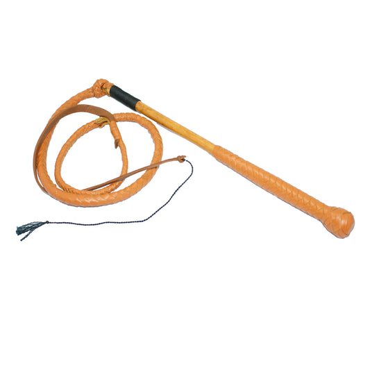 Cane Leather Whip - Genuine Kangaroo Leather, Durable and Flexible