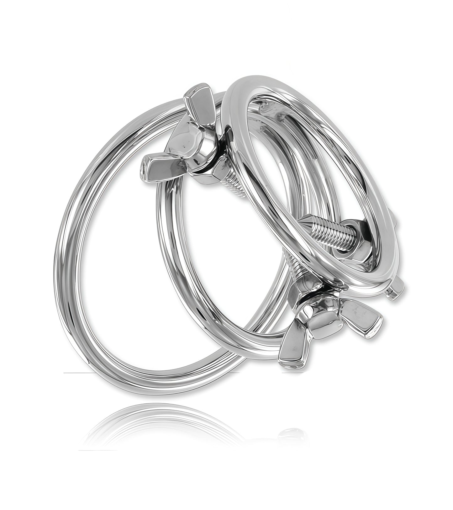 Chastity Tube with Removable Cover – Steel Cock Cage with Adjustable Exposure