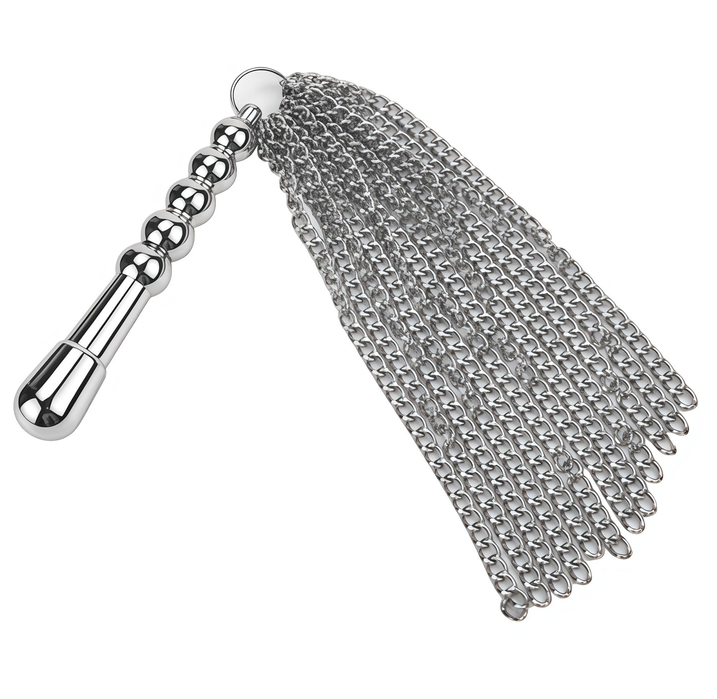 Cuban Chain Steel Handle Flogger – Industrial Strength, Unforgettable Impact