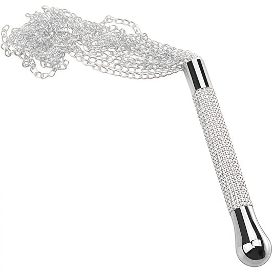 Chained Steel Flogger – Heavy Metal Impact for Advanced BDSM Play