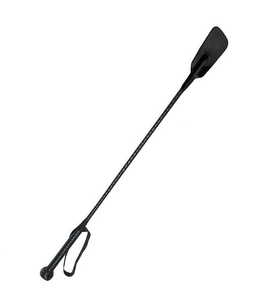 Black Leather Riding Crop