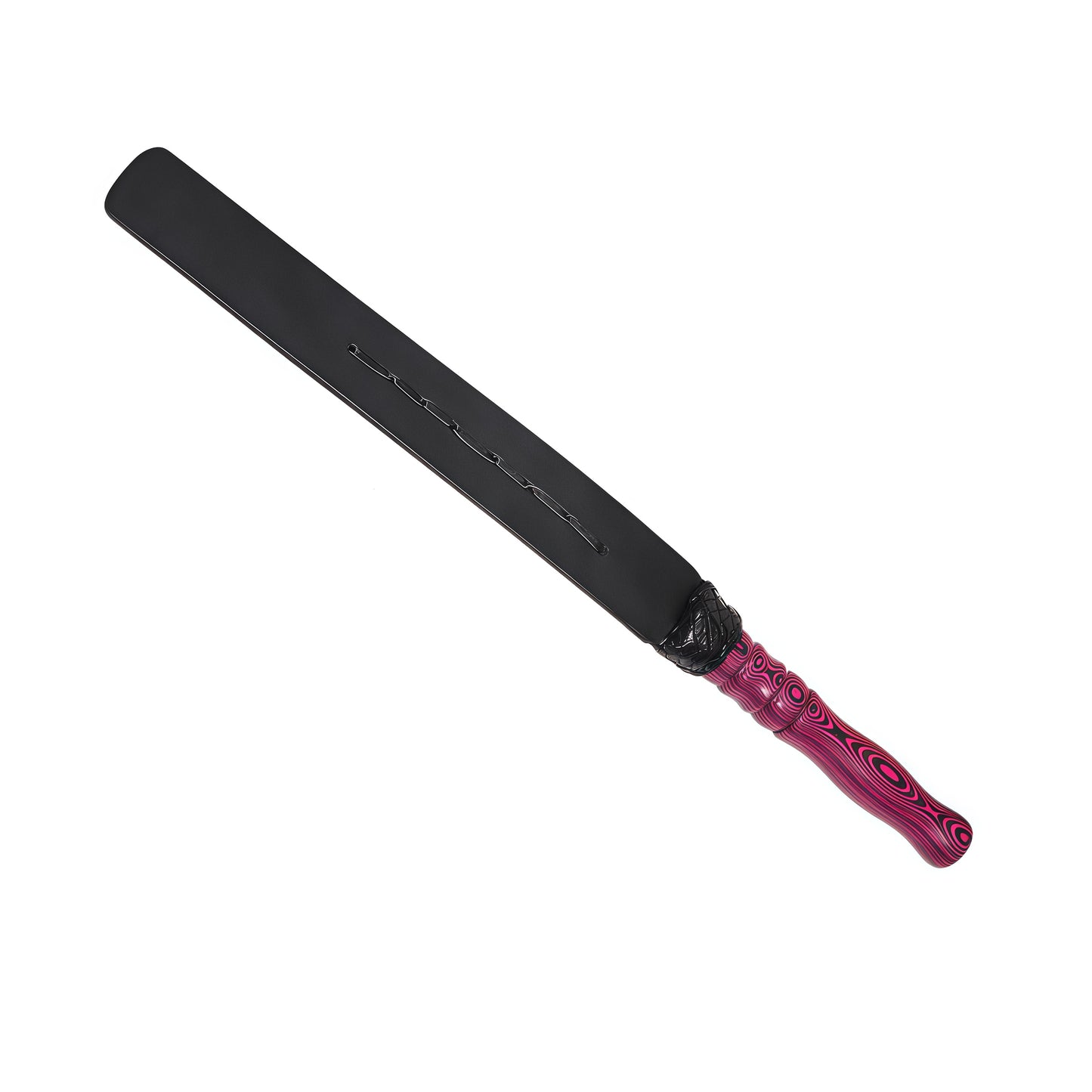 Wooden Handle Leather Paddle