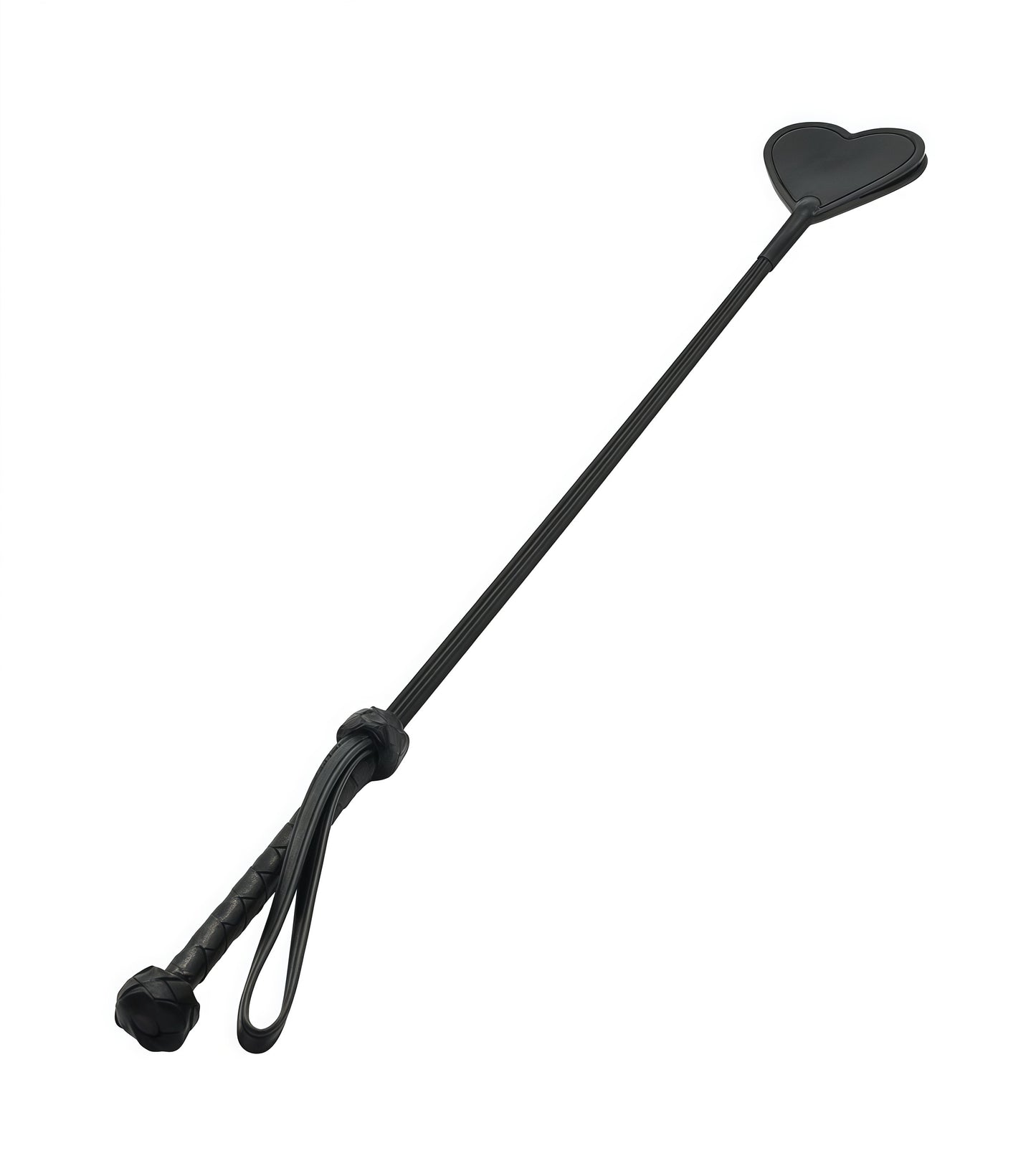 Leather Heart Shaped Spanking Crop