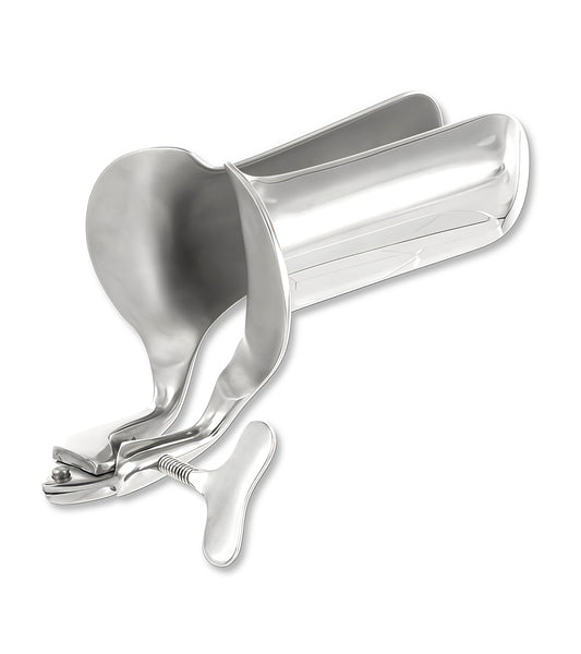 Collins Speculum – Premium Stainless Steel Medical Fetish Instrument for Anal or Vaginal Play