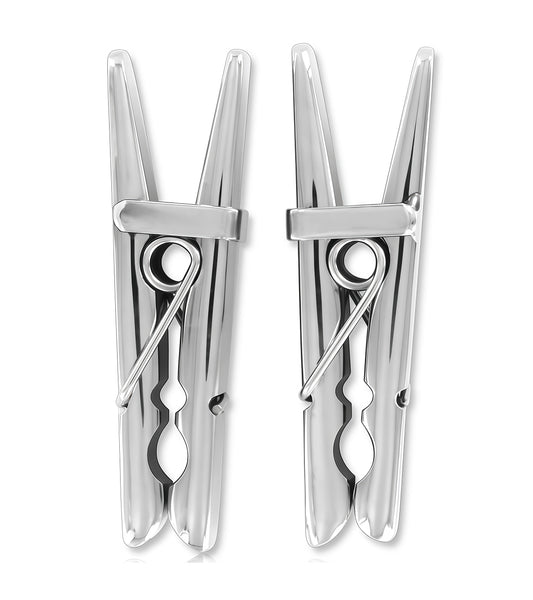 Clothespin Nipple Clamps – Classic BDSM with a Brutal Twist