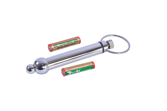 Clitoral Vibrator with Short Nose – Stainless Steel Precision Stimulator